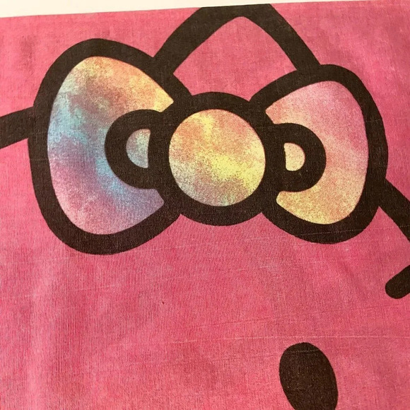 2013 Hello Kitty  Pink and Black Standard Size 29 x 18 inch 1 Piece Pillowcase - Picture 11 of 16